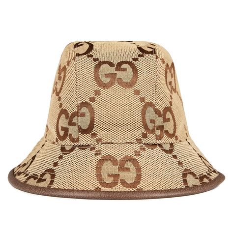 gucci gg canvas bucket hat|Gucci hats for women.